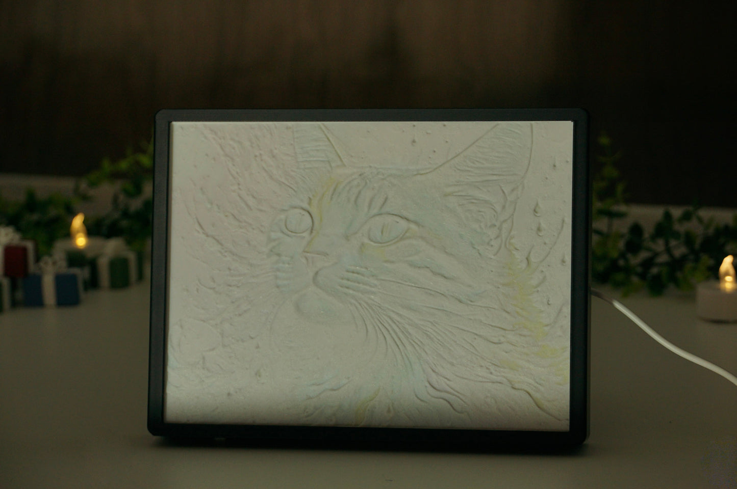Lithophaner Druck