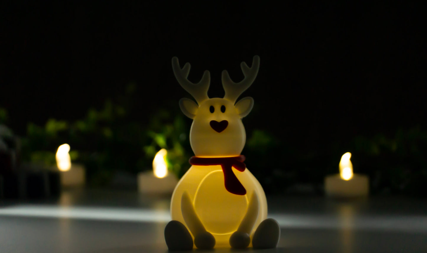 Rudolf mit Licht